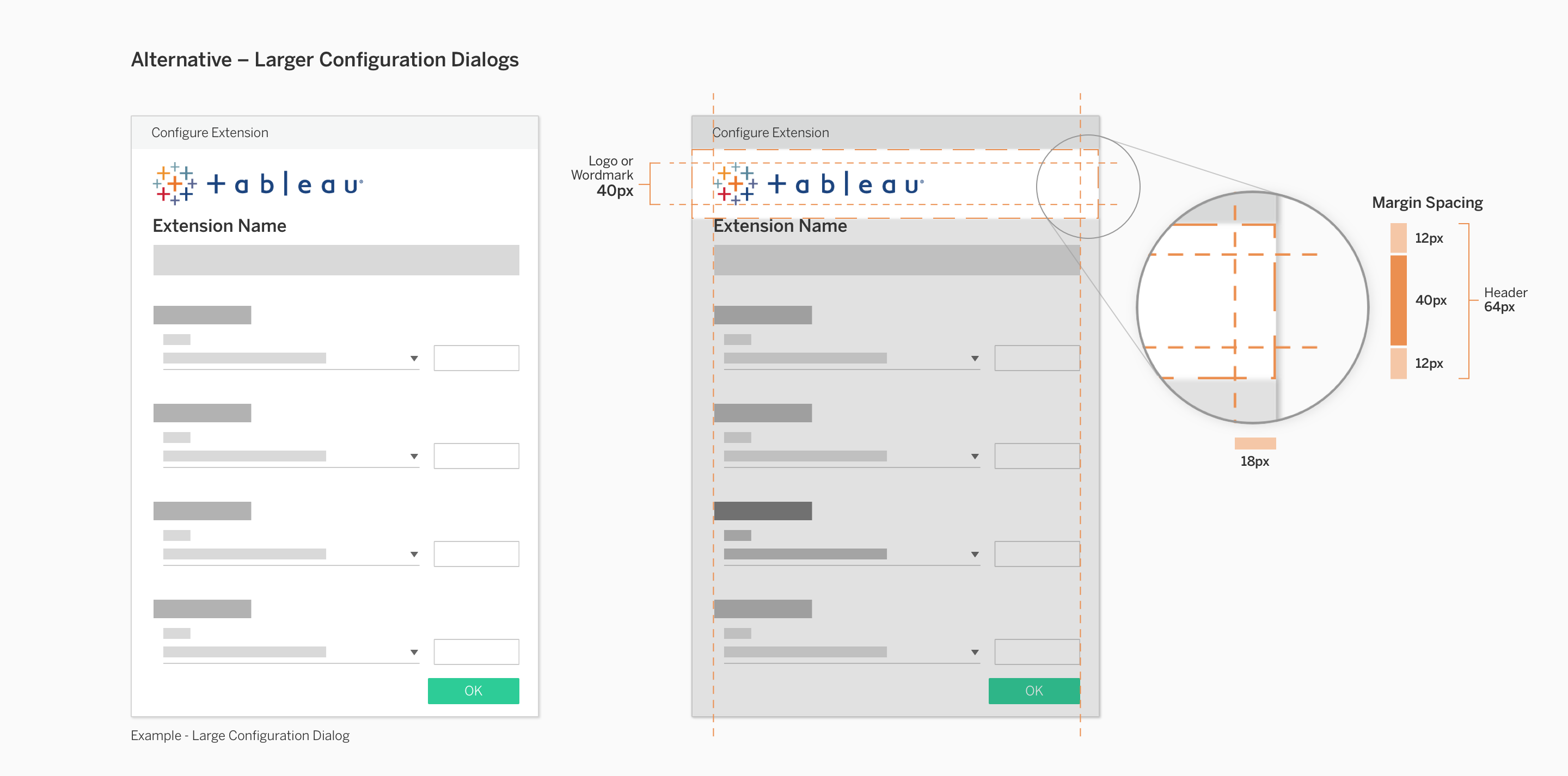 alternative brand headers - larger configuration dialogs